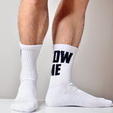Sports and fitness socks with high top Terry bottom
