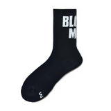 Sports and fitness socks with high top Terry bottom