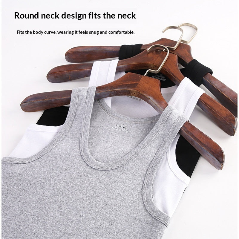 SpringSummer Cotton Mens Tank Top Fitness Ribbed