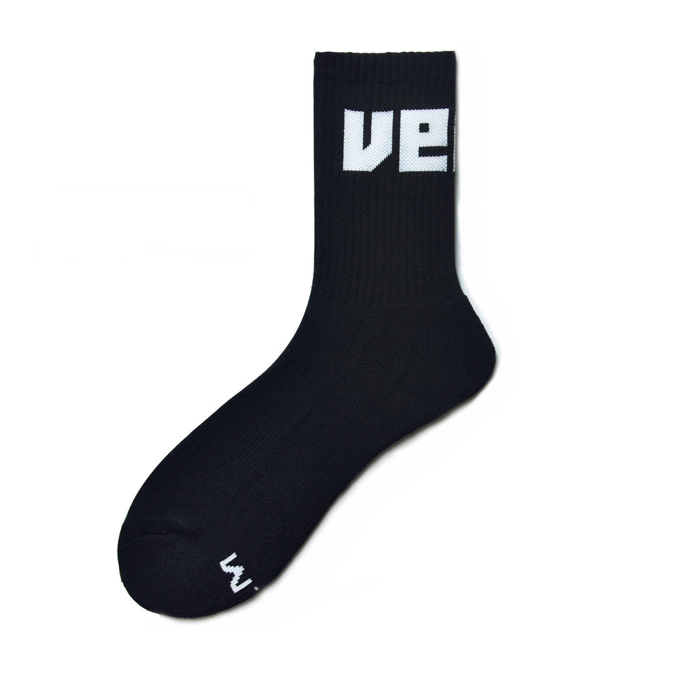 Sports and fitness socks with high top Terry bottom