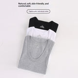 SpringSummer Cotton Mens Tank Top Fitness Ribbed